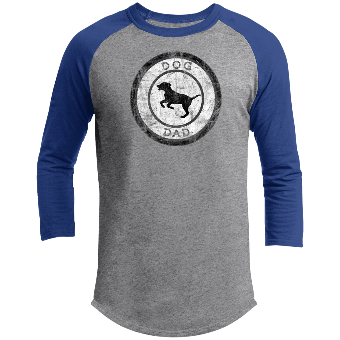 Men's Baseball T, Dog Dad