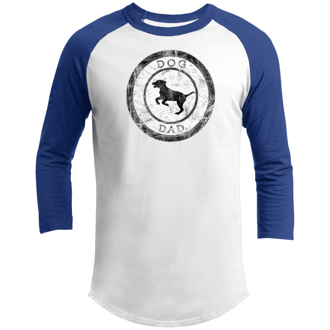 Men's Baseball T, Dog Dad