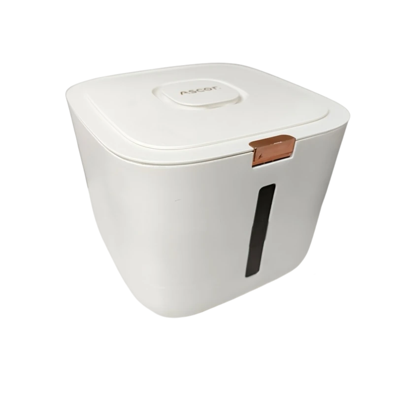 Airtight Pet Food Storage Container with Flip-Top Lid – 14.97kg